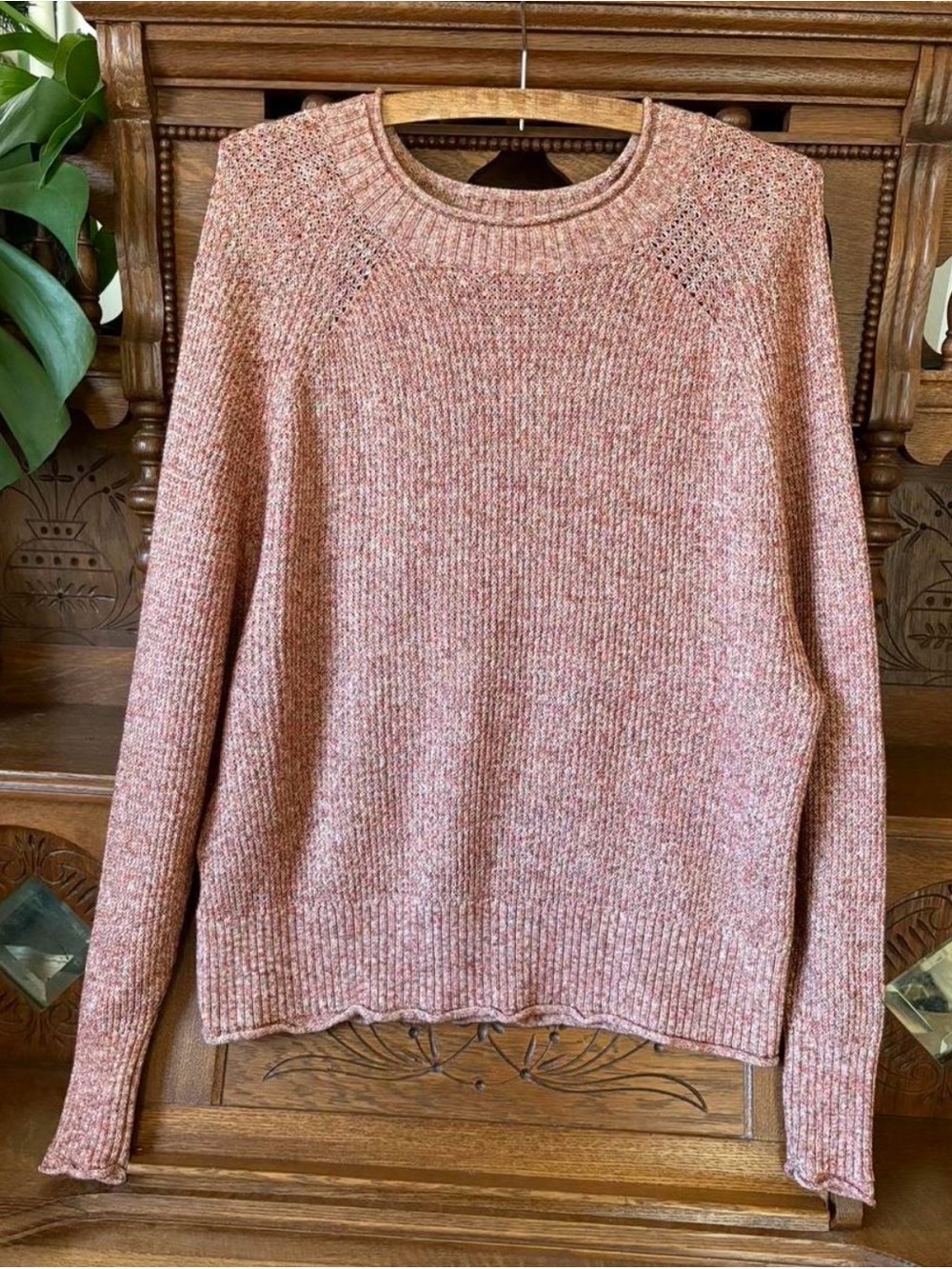 Loft rolled neck knit sweater medium